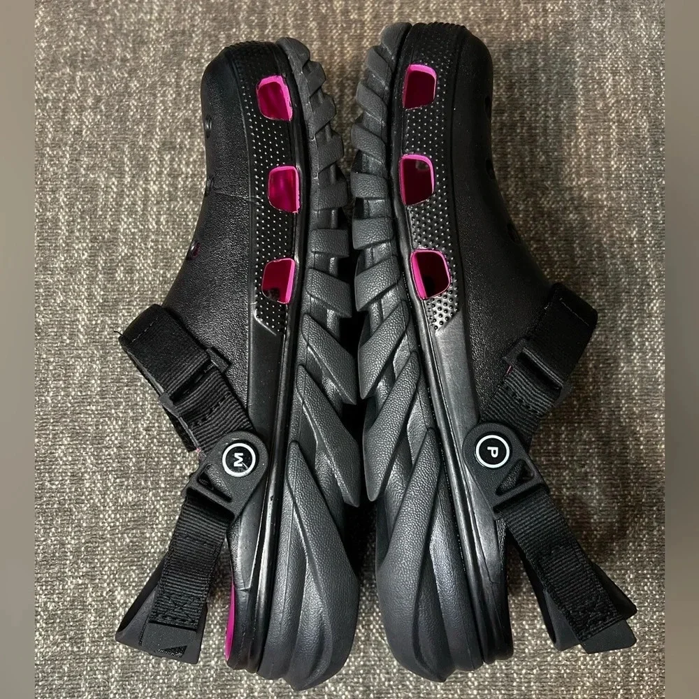 Post Malone x Crocs Duet Max Clog ll Black/Pink